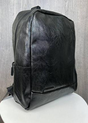 Классический мужской рюкзак городской экокожа6 фото