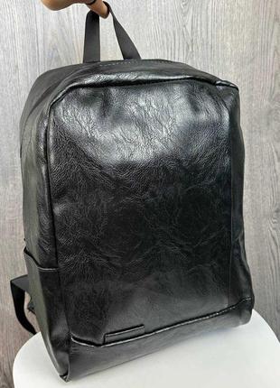Классический мужской рюкзак городской экокожа1 фото
