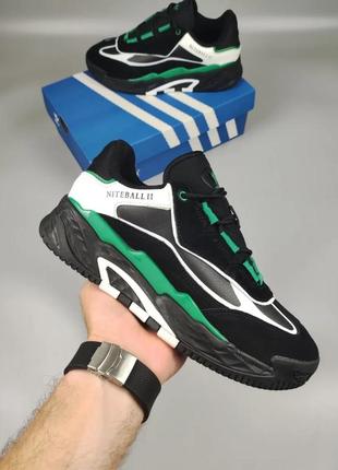 Adidas niteball 2 black green