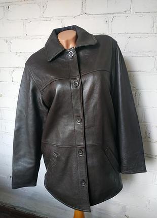 Куртка-сорочка шкіряна leather elements