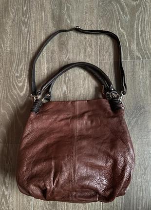 Сумка vera pelle натуральна шкіра