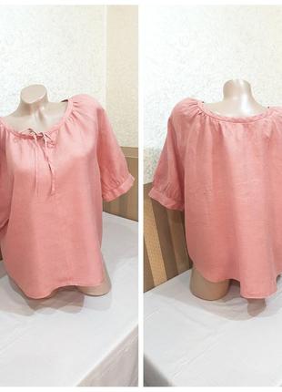 Льняная блуза. mng.