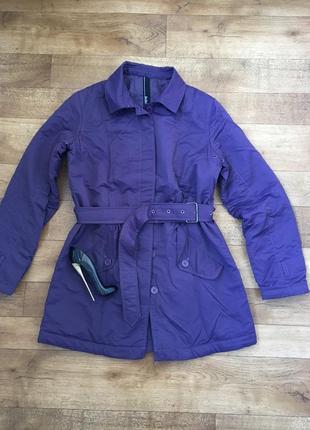 Шикарный брендовый плащ jacket&co. яркий невесомый плащ демисезон. стильный плащ
