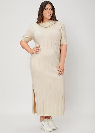 Чудова трикотажна сукня плюс сайз, вікоза. тисячі моделей плюс сайз у профілі