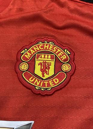 Футболка футбольна fc manchester united 2018/2019 від adidas4 фото