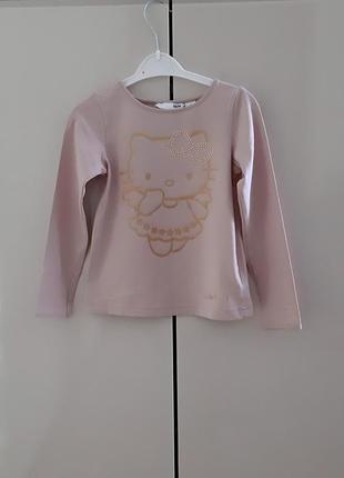 Кофта, реглан h&amp;m hello kitty 110-116 размера.