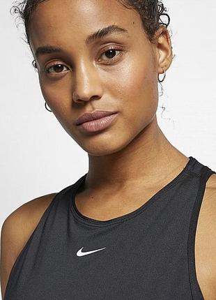 Xs фирменная спортивная майка топ nike w np tank all over dri-fit найк оригинал2 фото