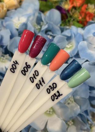 Гель-лак fox pigment №011 6 ml (персиково-рожевий, емаль)