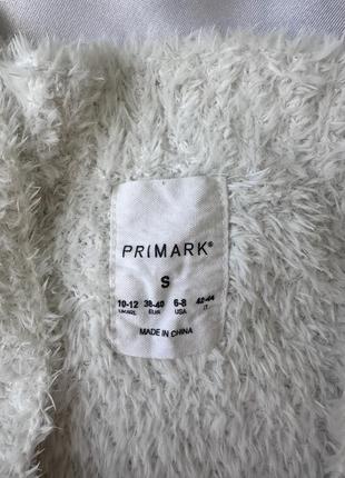 Пухнастий молочний мʼякий топ від primark5 фото