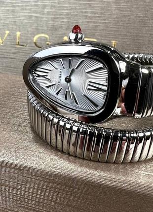 Часы наручные женские брендовые в стиле bvlgari змея7 фото