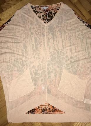 Nina murati, шикарна англійська блуза, трикотаж/сітка! р-40