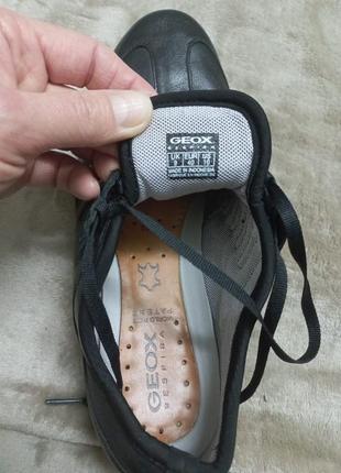 Туфли кроссовки фирменные кожа жен. 39 р.geox италии8 фото