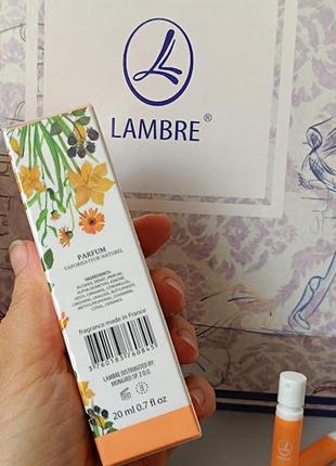 Парфюм lambre no34, пробник тестер сэмпл затвор франция6 фото
