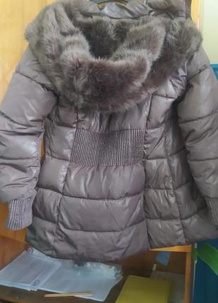 Куртка зимова з хутром3 фото