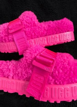 Босоножки шлепанцы на платформы пушистые плюшевые y2k dollskill ugg