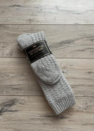 Indigo reading socks шкарпетки утеплені, тедді, шерпа, високі чоловічі