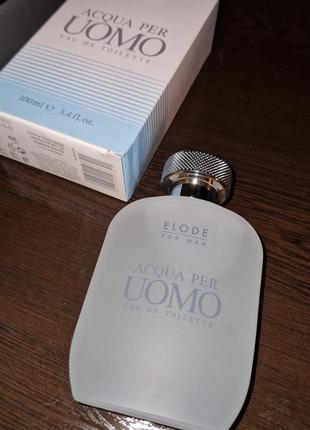 Туалетная вода для мужчин elode for man acqua p uomo r20 100 мл