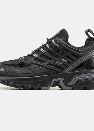 Мужские кроссовки salomon acs pro black1 фото