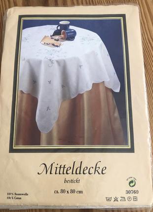 Mitteldecre вишита серветка , скатертина .