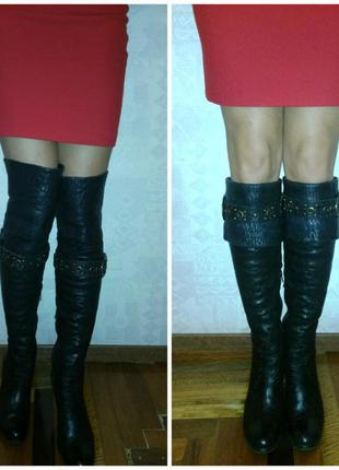 Сапоги кожаные трансформеры 2