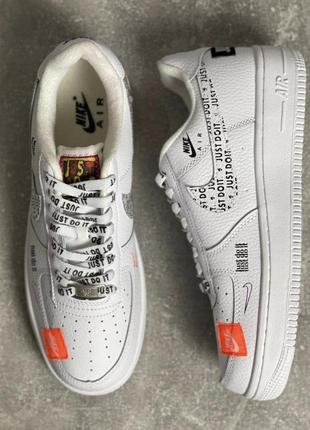 Nike air force 1 just do it2 фото