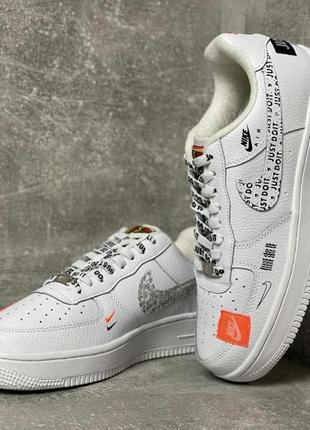 Nike air force 1 just do it4 фото