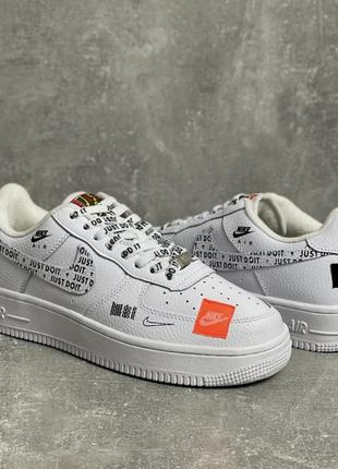 Nike air force 1 just do it1 фото