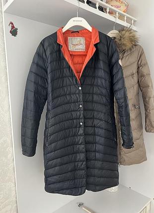 Крутое пуховое пальто батал marks & spenser
