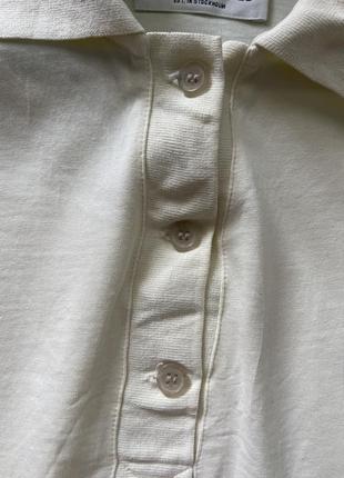 Marc o polo стильна базова футболка поло із свіжих колекцій3 фото