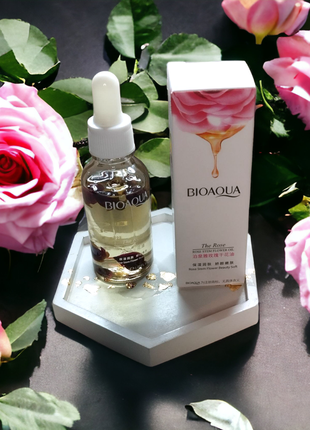 Сироватка - олія з екстрактом олії троянди bioaqua rose 🌹
