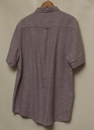 Primark рр xl linen cotton рубашка льняная2 фото