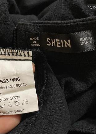 Платье с кружевом shein