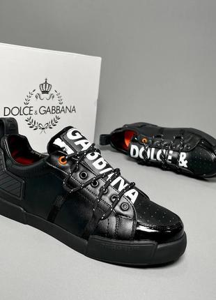 Кроссовки в стиле dolce&gabbana