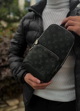 Сумка мужская луи витон/ louis vuitton avenue sling black