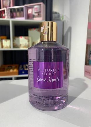 Гель для душу victoria's secret love spell gel body wash 300 мл