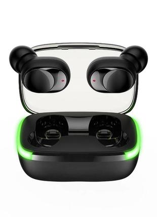 Нові навушники bluetooth чорні з підсвіткою наушники