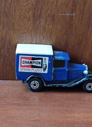 Matchbox superfast model a ford 1979 champion spark plugs