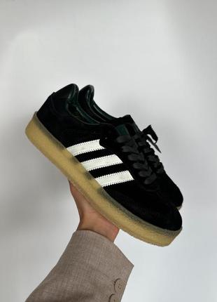 Кросівки adidas samba x ronnie fieg x clarks black/green