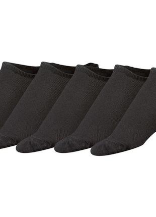 Набір 5 пар жіночих носків esmara, розмір 35-38, чорний