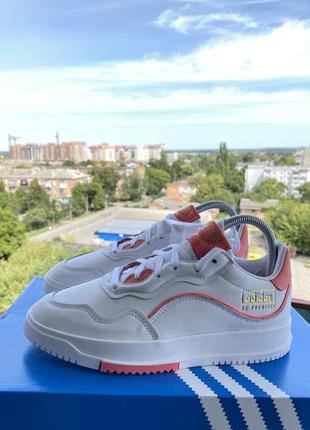 Шкіряні кеди adidas