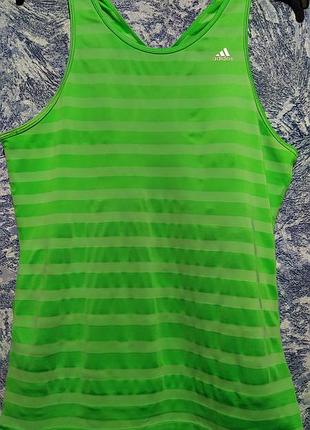 Майка борцовка топ для фітнесу бігу adidas climate розмір s m