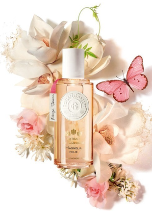 Парфюм одеколон в спрее roger & gallet extrait de cologne magnolia folie 100ml (коробочка повреждена