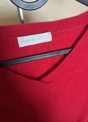 Свитер кофта пуловер george кашемир cashmere р.m 3