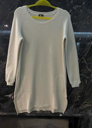 Нежный свитер  франция, шерсть мериноса 75%, кашемир 10%