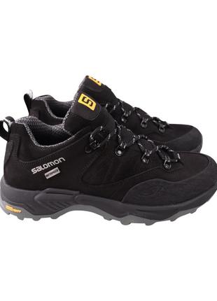 Кроссовки мужские mdk черные натуральный нубук, 40