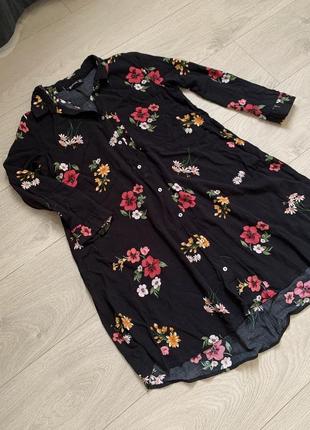 Сукня stradivarius платье в цветы3 фото