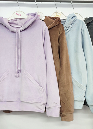 Джемпер подростковый для девочки велюр 4 цвета дж-02ма