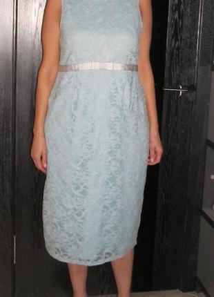 Мереживне плаття asos р. 14