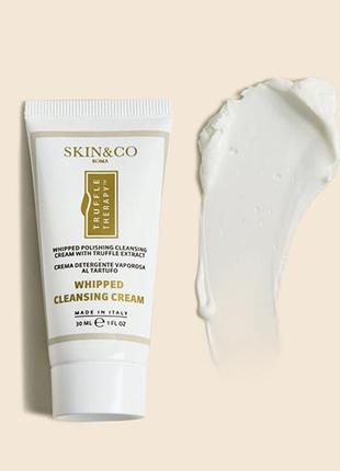 Очищающее средство для лица skin&co roma truffle therapy whipped cleansing cream 30ml (travel формат