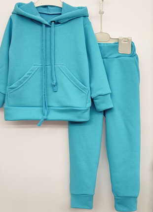 Костюм дитячий для хлопчика та дівчинки 3-нитки петля діагональ кс-01ма